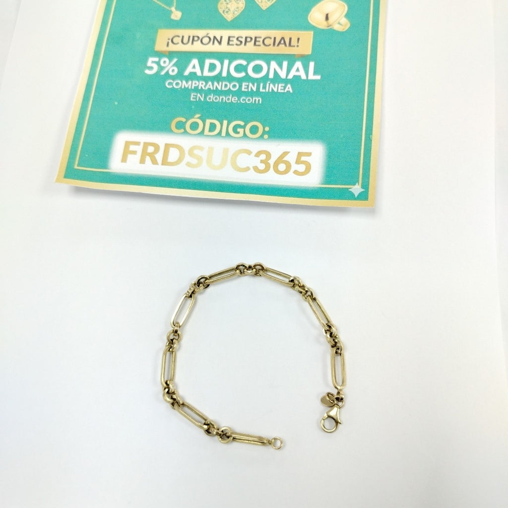 PULSERA ORO 14 K 4.7 GRMS (SEMINUEVO)