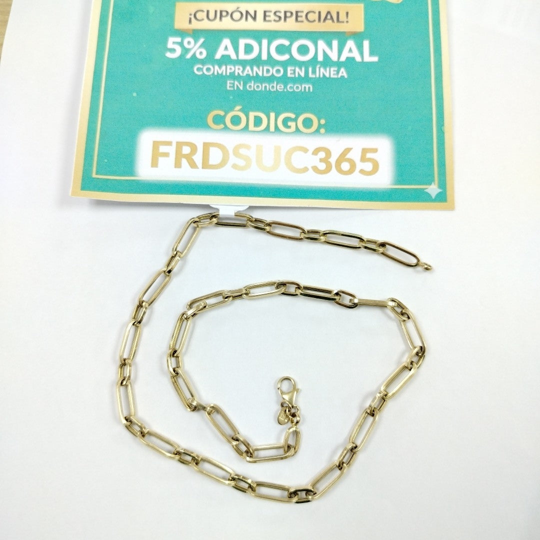 GARGANTILLA ORO 14 K 8.1 GRMS (SEMINUEVO)
