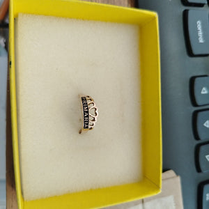 ANILLO DE GRADUACIÓN ORO 8 K 0.9 GRMS (SEMINUEVO)