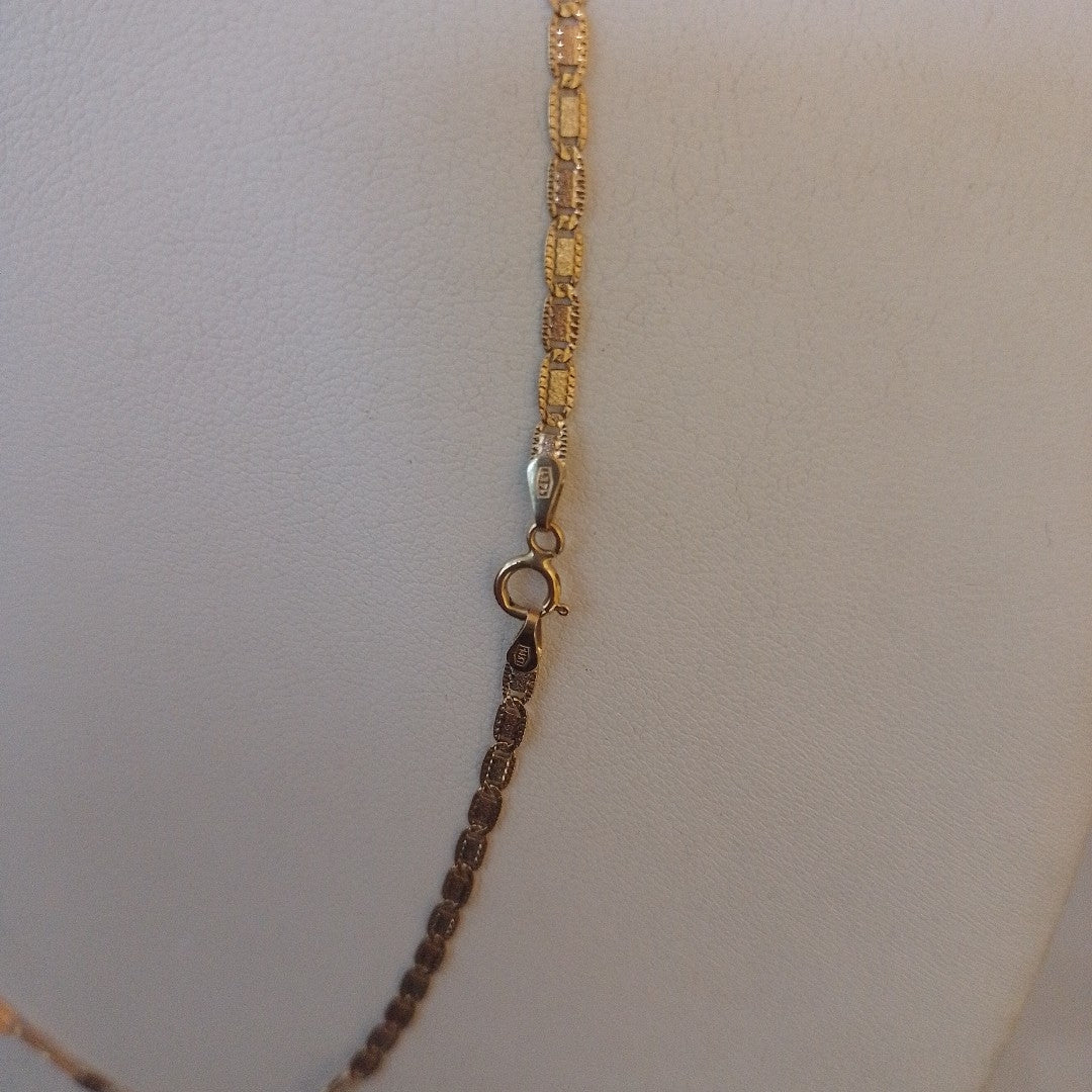 CADENA ORO,RODIADO 14 K 5,70 GRMS (SEMINUEVO)