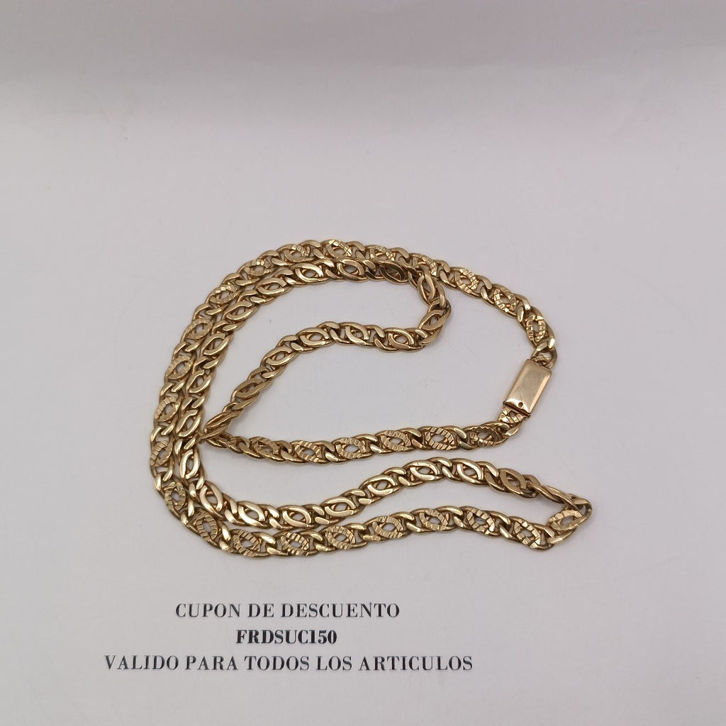 CADENA ORO 10 K 42.3 GRMS (SEMINUEVO)