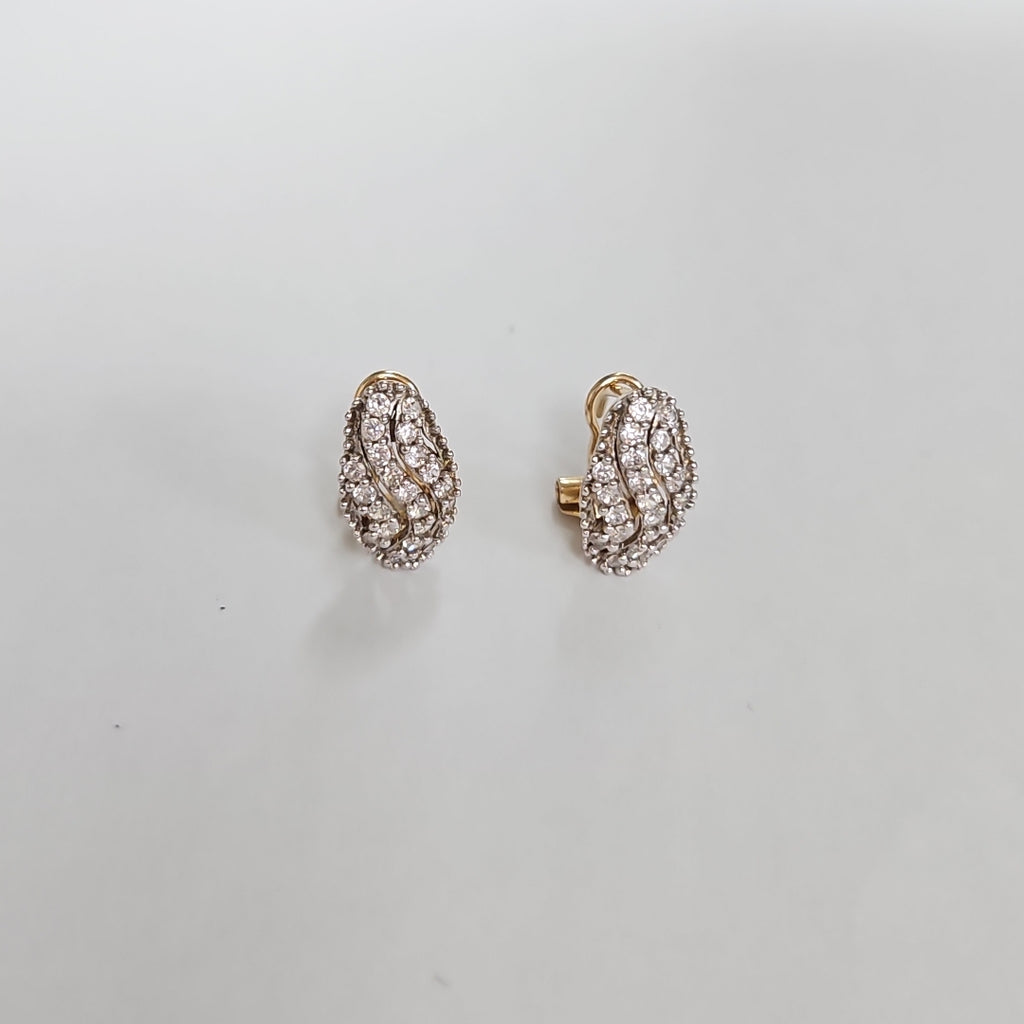 ARETES PAR ORO 14 K 3,10 GRMS (SEMINUEVO)