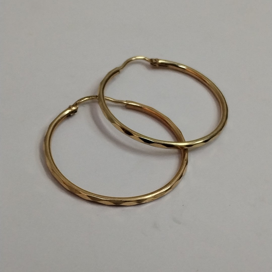 ARRACADAS PAR ORO 10 K 1.3 GRMS (SEMINUEVO)