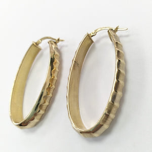 ARRACADAS PAR ORO 14 K 7.4 GRMS (SEMINUEVO)