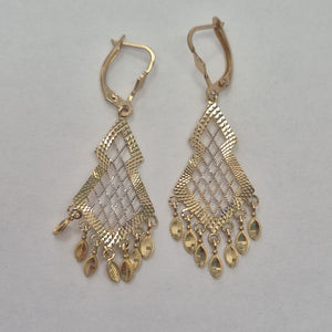 ARETES PAR ORO 10 K 4,10 GRMS (SEMINUEVO)