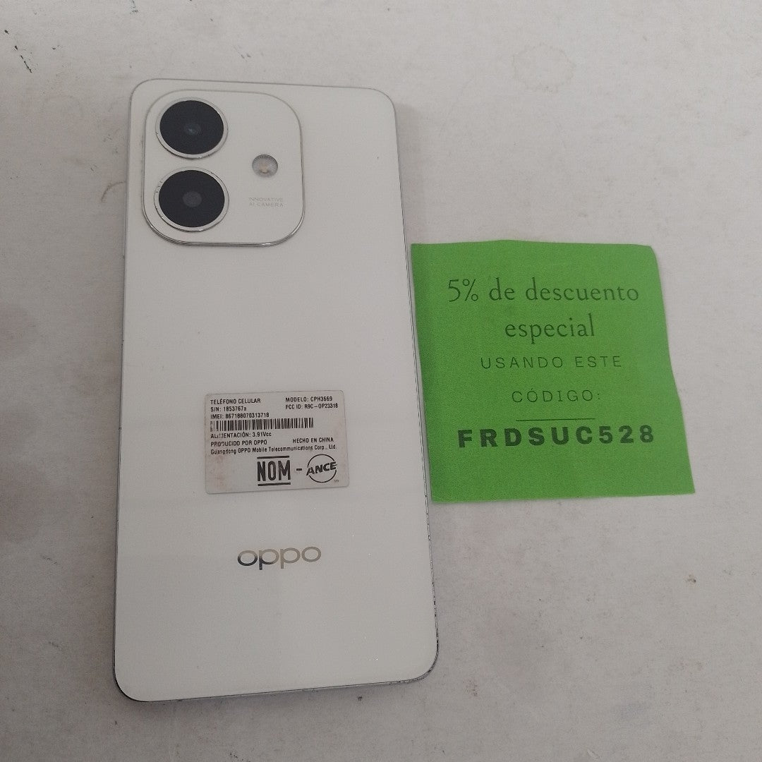 CELULAR OPPO A60 CPH3669 256 GB 8 GB RAM (SEMINUEVO)