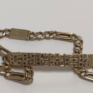 ESCLAVA ORO 14 K 9,30 GRMS (SEMINUEVO)