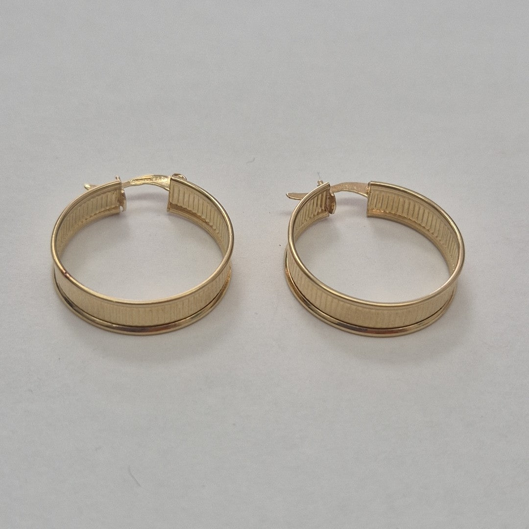 ARRACADAS PAR ORO 10 K 4,60 GRMS (SEMINUEVO)