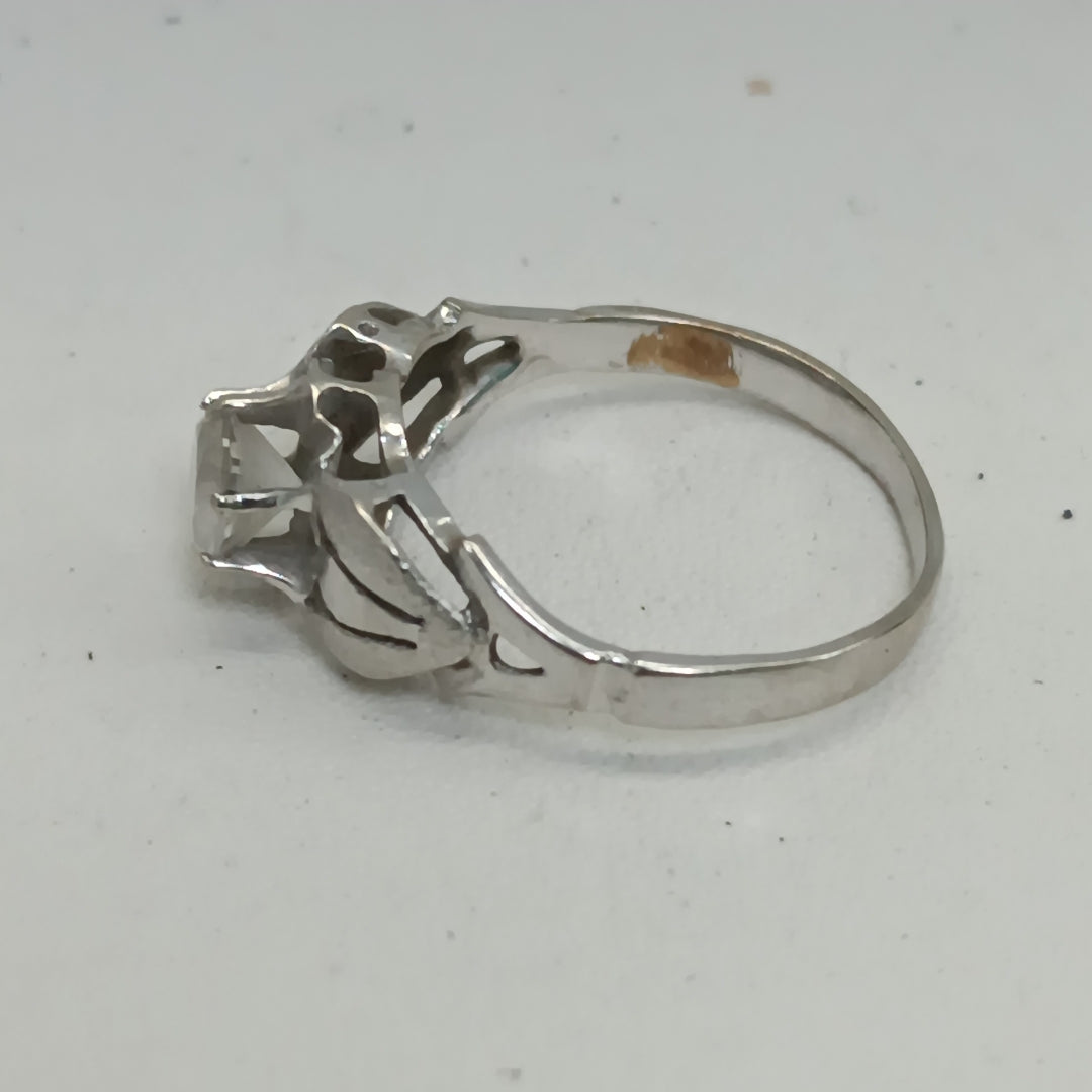SOLITARIO ORO BLANCO 14 K 2,30 GRMS (SEMINUEVO)