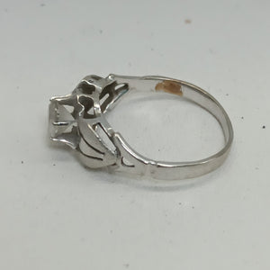 SOLITARIO ORO BLANCO 14 K 2,30 GRMS (SEMINUEVO)