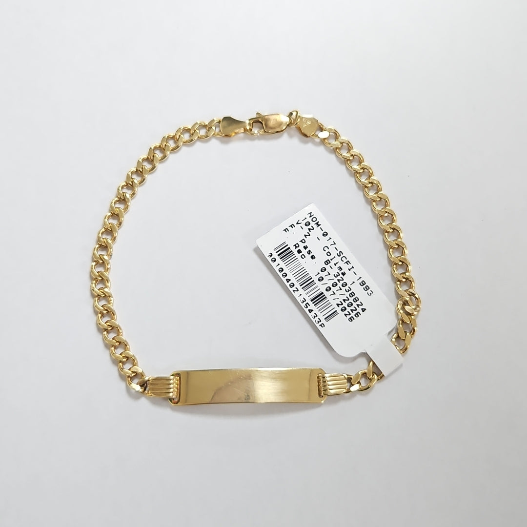 ESCLAVA ORO 14 K 4.5 GRMS (SEMINUEVO)