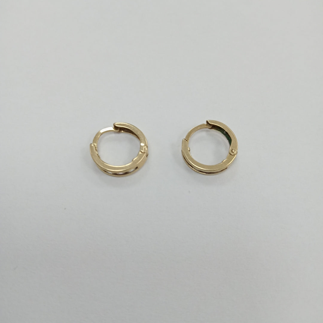 ARRACADAS PAR ORO 10 K 0.8 GRMS (SEMINUEVO)