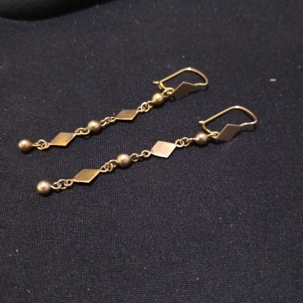 ARETES PAR ORO 10 K 2 GRMS (SEMINUEVO)