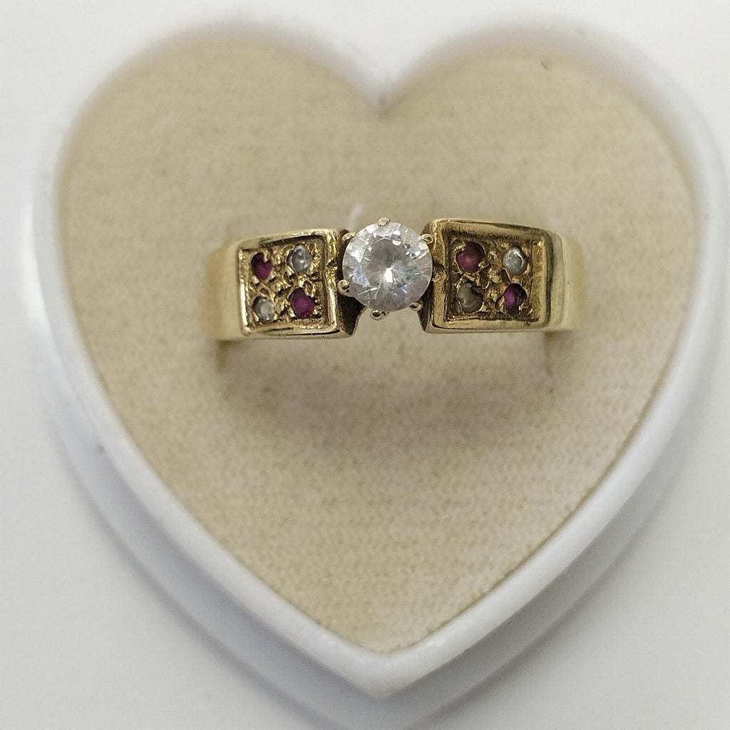 SOLITARIO ORO 14 K 4.4 GRMS (SEMINUEVO)