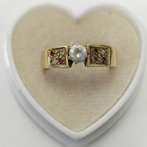SOLITARIO ORO 14 K 4.4 GRMS (SEMINUEVO)