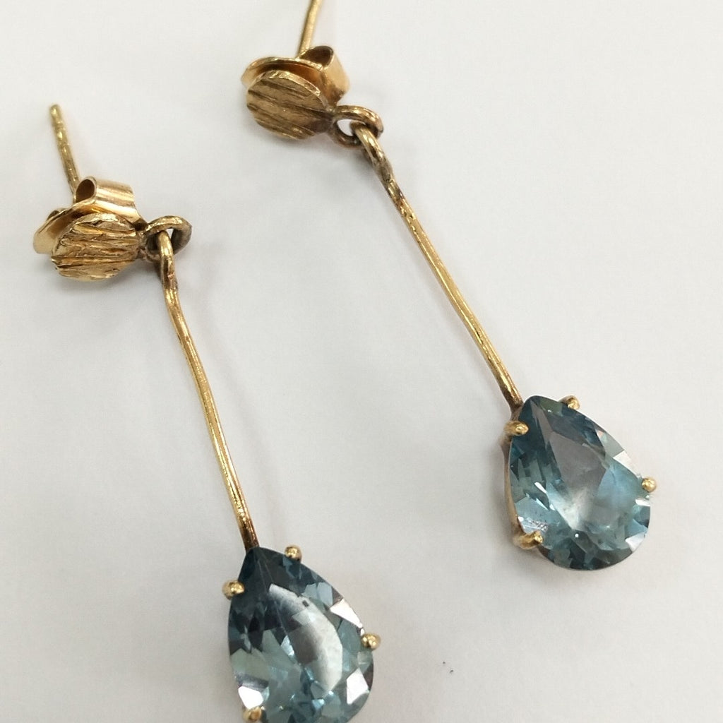 ARETES PAR ORO 14 K 5.3 GRMS (SEMINUEVO)