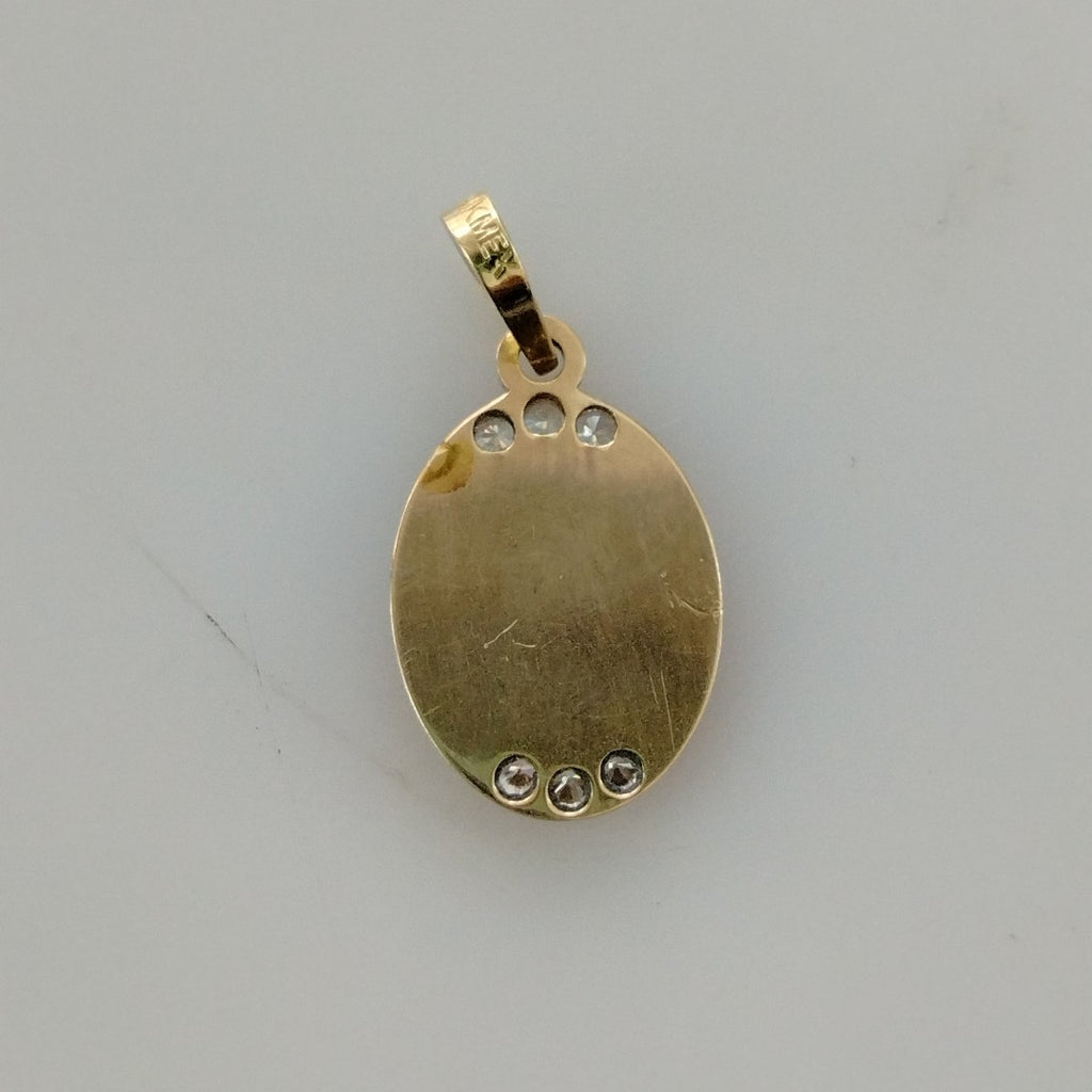 ARETES PAR ORO 14 K 1.3 GRMS (SEMINUEVO)