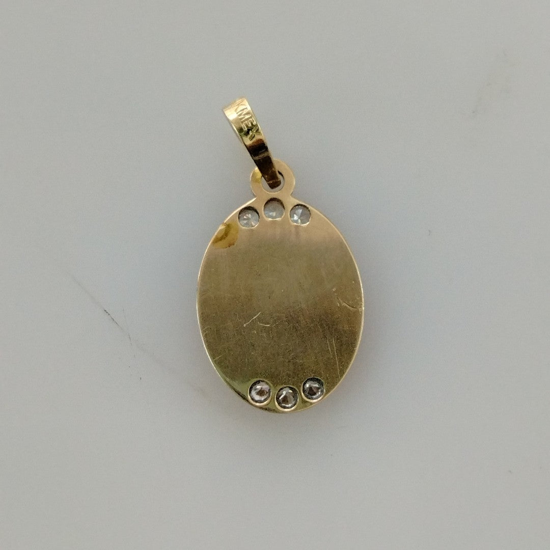 ARETES PAR ORO 14 K 1.3 GRMS (SEMINUEVO)