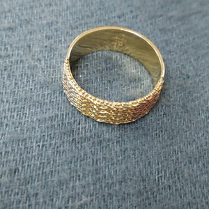 ANILLO ORO 14 K 5.5 GRMS (SEMINUEVO)