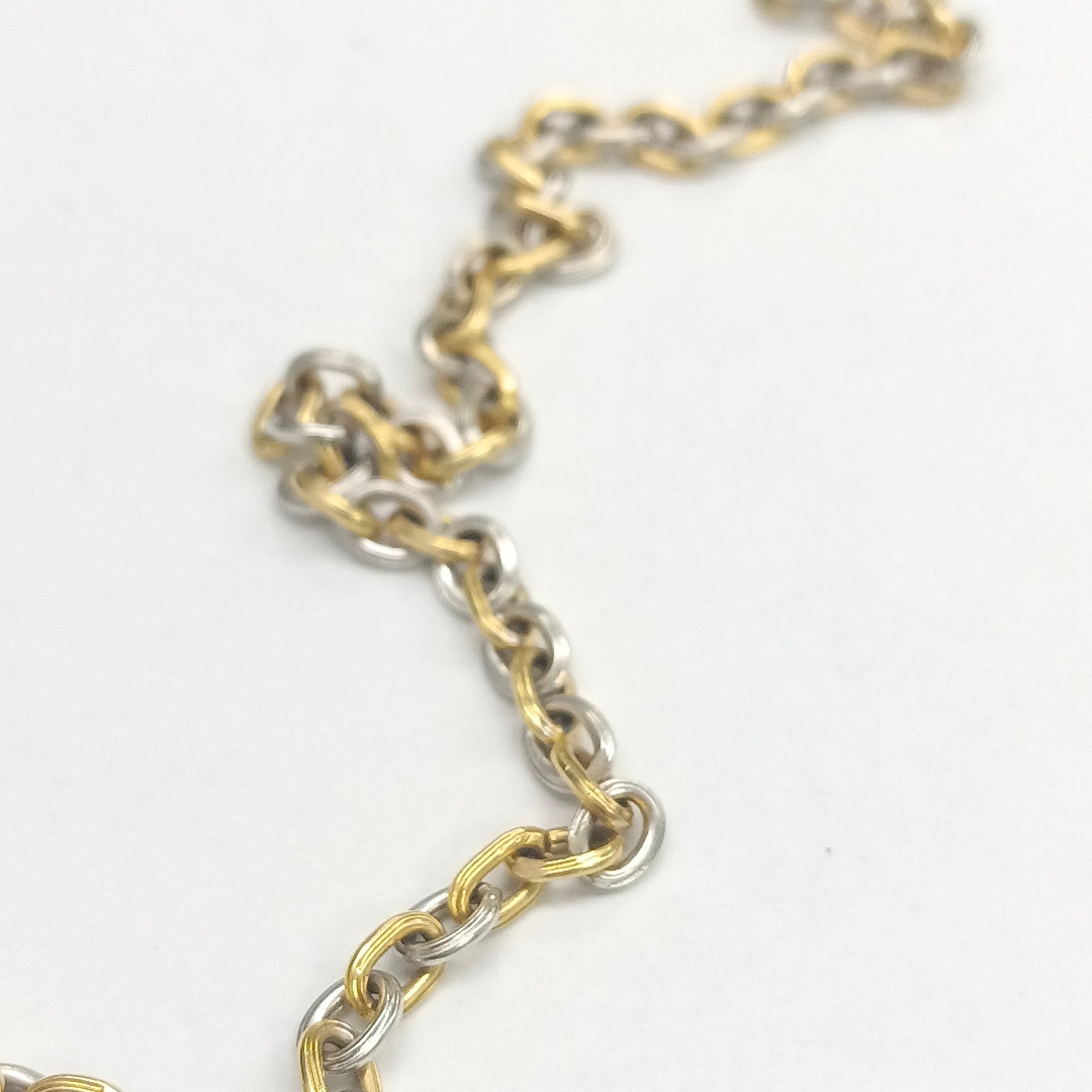 CADENA ORO,ORO BLANCO 18 K 22,80 GRMS (SEMINUEVO)