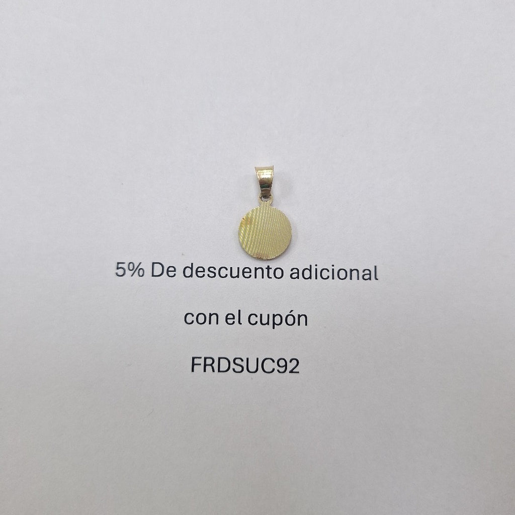 DIJE ORO 14 K 0,70 GRMS (SEMINUEVO)