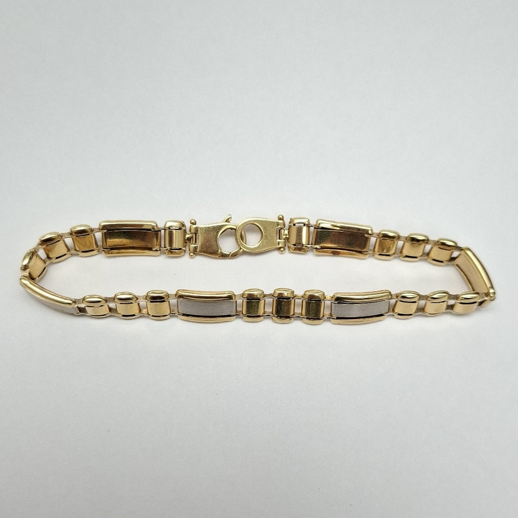PULSERA ORO BLANCO 14 K 14,40 GRMS (SEMINUEVO)