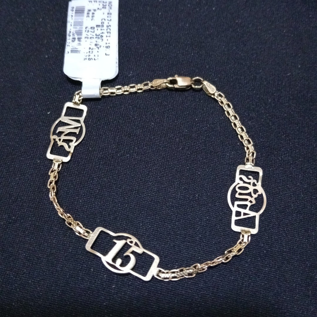 PULSERA ORO 10 K 2.5 GRMS (SEMINUEVO)
