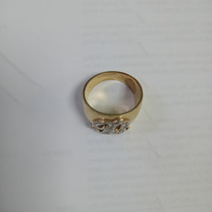 ANILLO ORO 14 K 10,80 GRMS (SEMINUEVO)