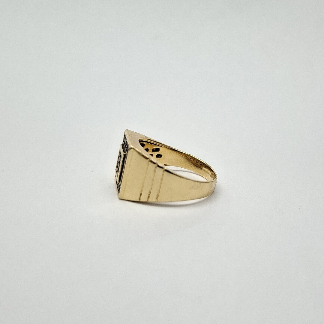 ANILLO ORO 14 K 7.6 GRMS (SEMINUEVO)