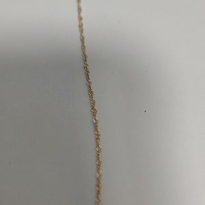 GARGANTILLA ORO 14 K 1,60 GRMS (SEMINUEVO)