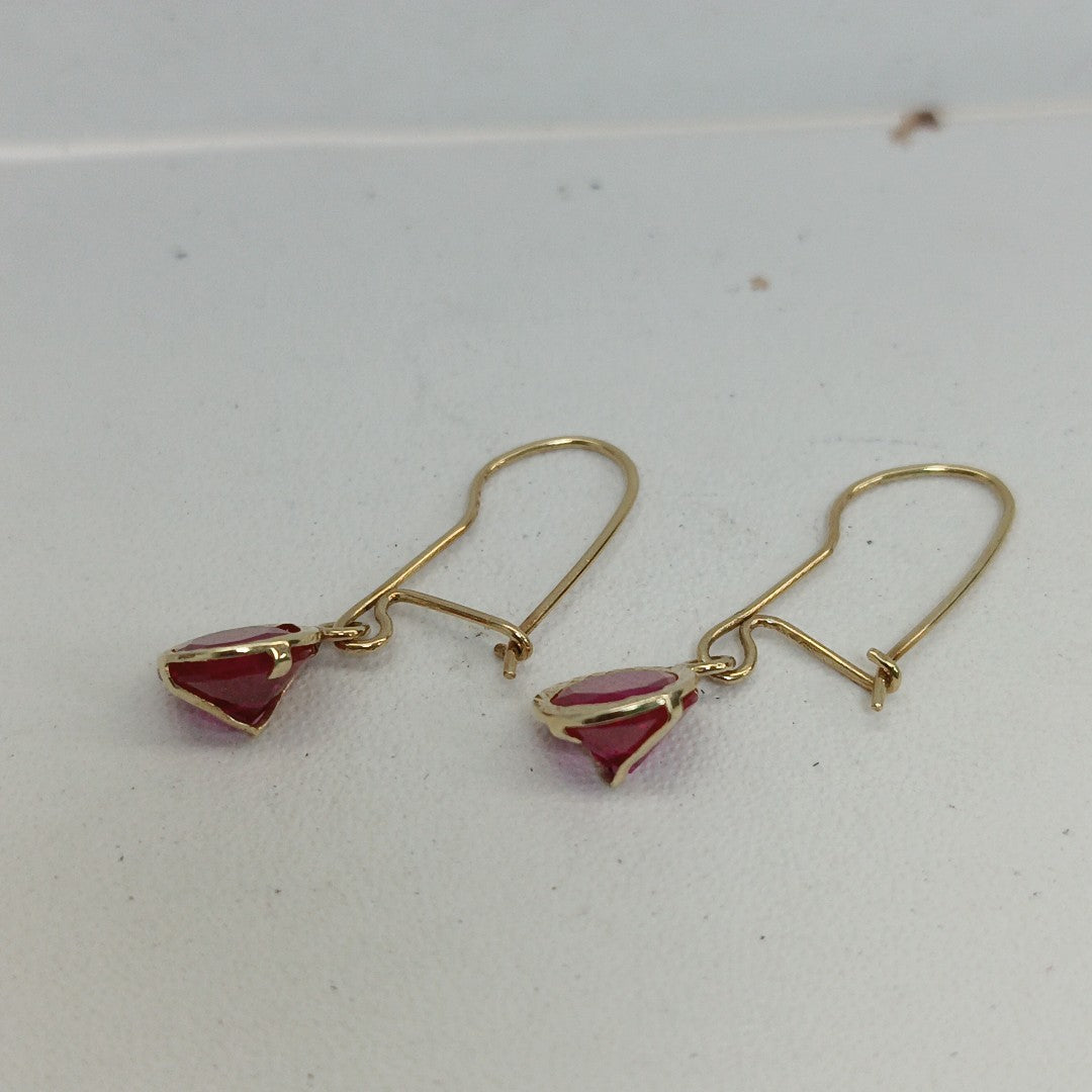 ARETES PAR ORO 10 K 1.2 GRMS (SEMINUEVO)