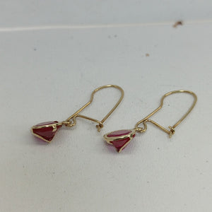 ARETES PAR ORO 10 K 1.2 GRMS (SEMINUEVO)