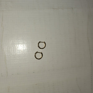 ARRACADAS PAR ORO 14 K 1.6 GRMS (SEMINUEVO)