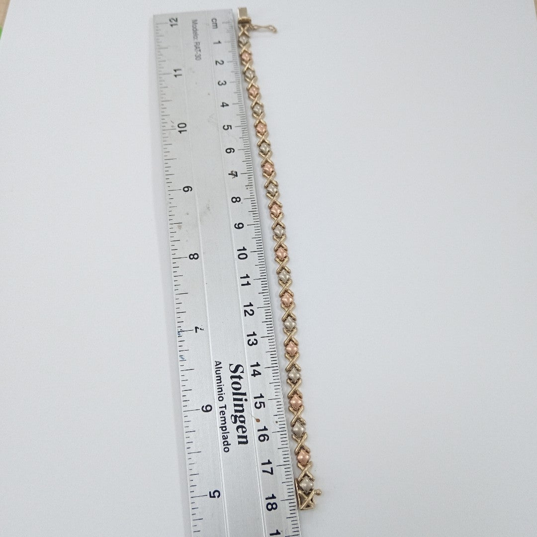 PULSERA ORO 10 K 6.2 GRMS (SEMINUEVO)