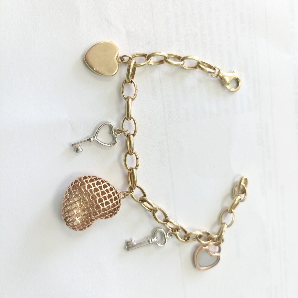 PULSERA ORO 14 K 11.8 GRMS (SEMINUEVO)