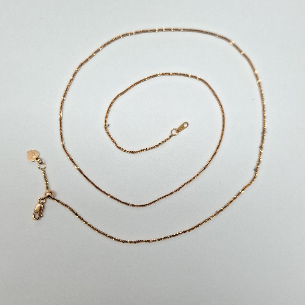 CADENA ORO 14 K 2,80 GRMS (SEMINUEVO)