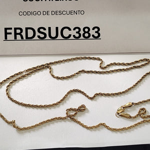 CADENA ORO 14 K 4.9 GRMS (SEMINUEVO)