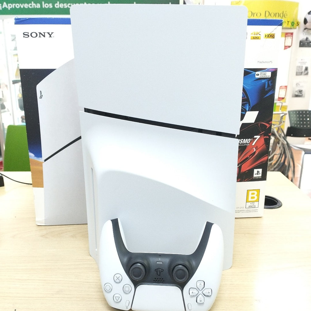 CONSOLA DE VIDEOJUEGO SONY PS5 SLIM 1 TB SSD (SEMINUEVO)