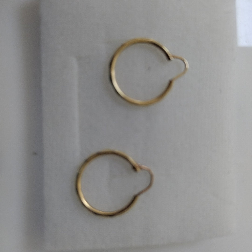 ARRACADAS PAR ORO 14 K 1.4 GRMS (SEMINUEVO)