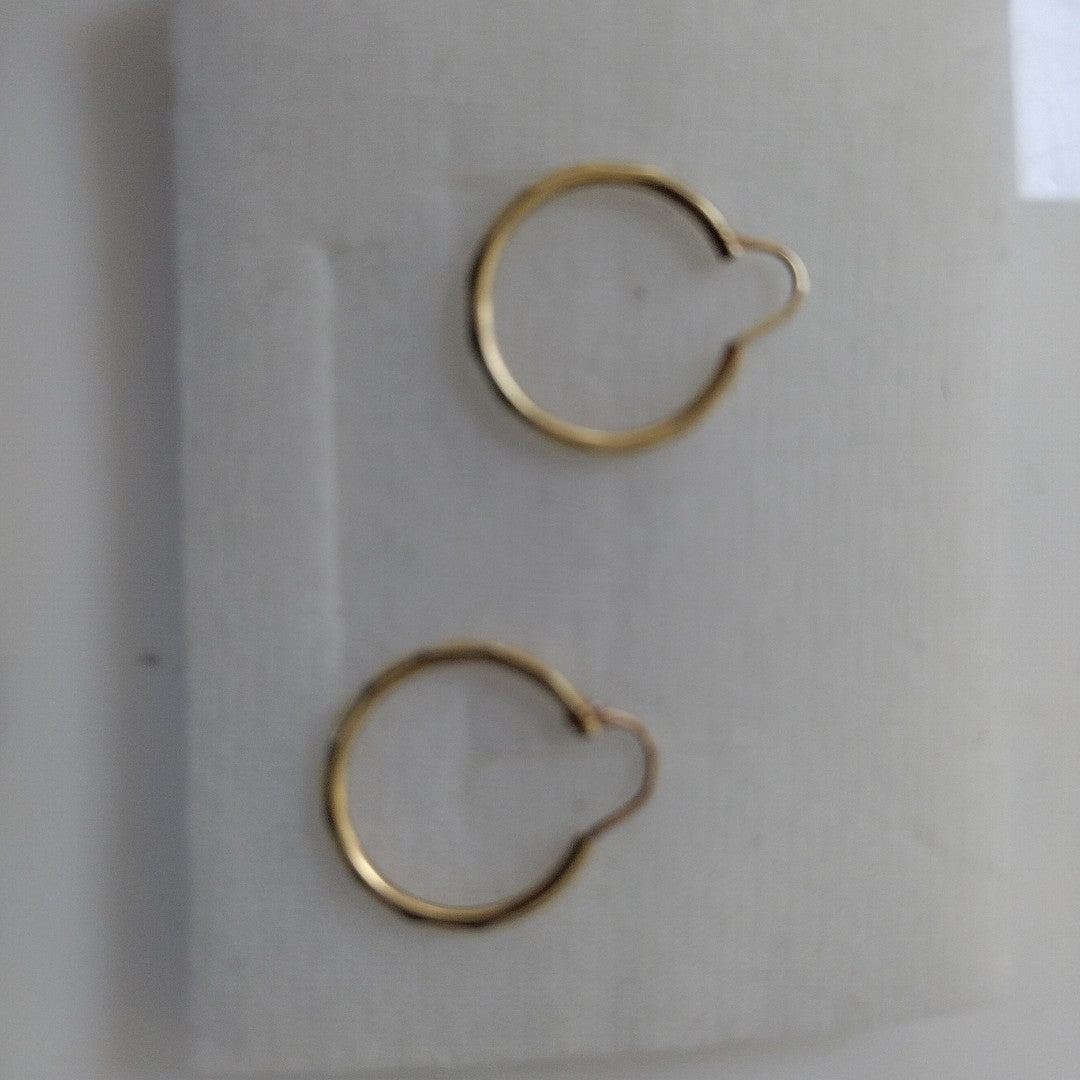 ARRACADAS PAR ORO 14 K 1.4 GRMS (SEMINUEVO)