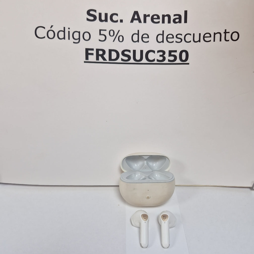 AUDIFONOS SOUNDPEATS TRUE AIR 2 INALAMBRICO IN EAR (SEMINUEVO)