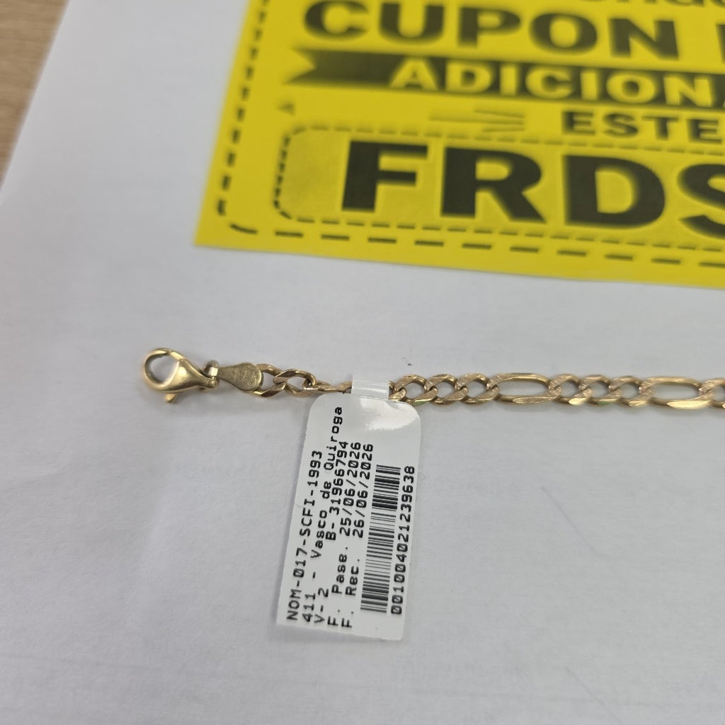 PULSERA ORO 14 K 6.6 GRMS (SEMINUEVO)