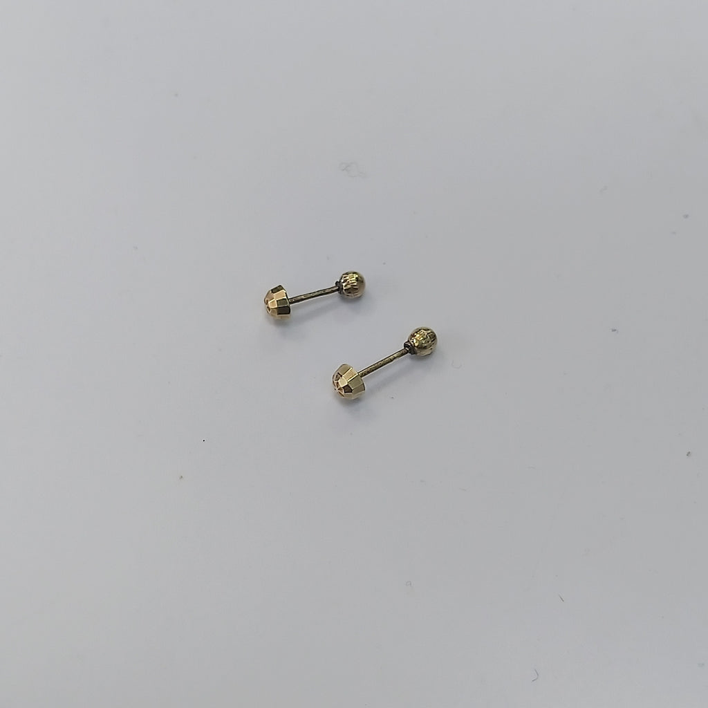 BROQUELES PAR ORO 14 K 0,20 GRMS (SEMINUEVO)