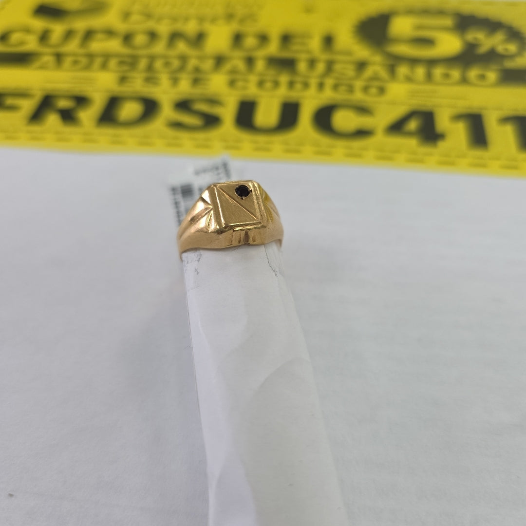 ANILLO ORO 18 K 3.5 GRMS (SEMINUEVO)