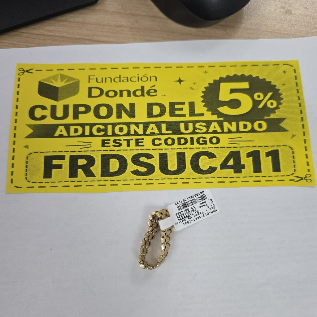 ANILLO ORO 14 K 4,50 GRMS (SEMINUEVO)