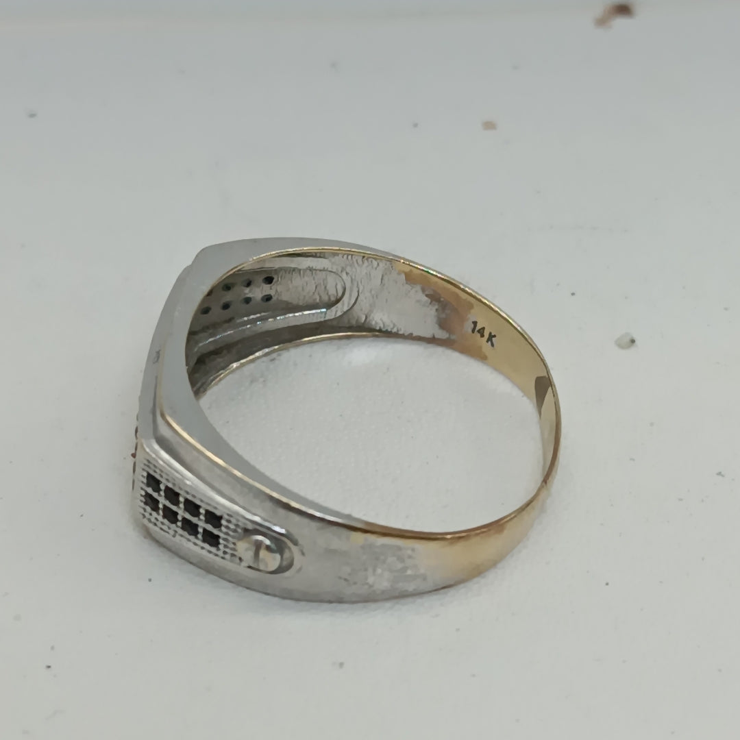 ANILLITO ORO BLANCO 14 K 4.1 GRMS (SEMINUEVO)