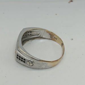 ANILLITO ORO BLANCO 14 K 4.1 GRMS (SEMINUEVO)