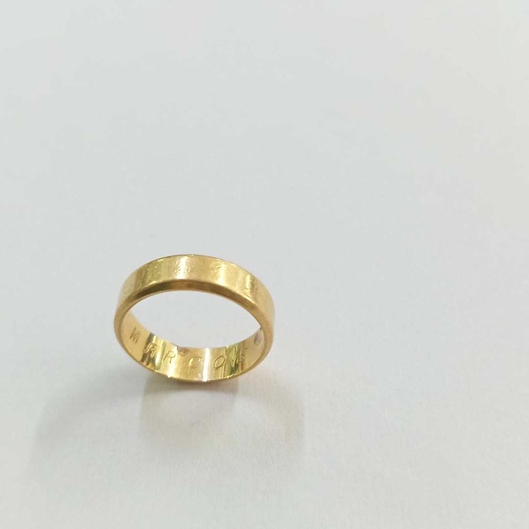 ARGOLLA ORO 14 K 4,00 GRMS (SEMINUEVO)