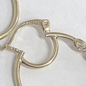 ARRACADAS PAR ORO 10 K 3,90 GRMS (SEMINUEVO)