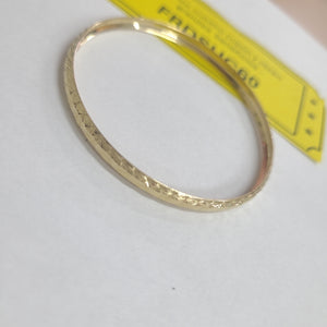 PULSERA RIGIDA ORO 10 K 3,90 GRMS (SEMINUEVO)